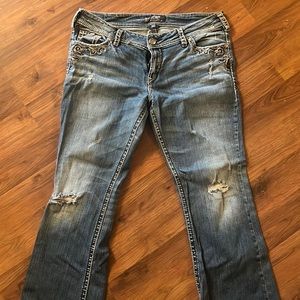 Women’s Silver Jeans Suki 34/32